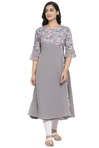 ALC Creation Women's Crepe Regular Kurta