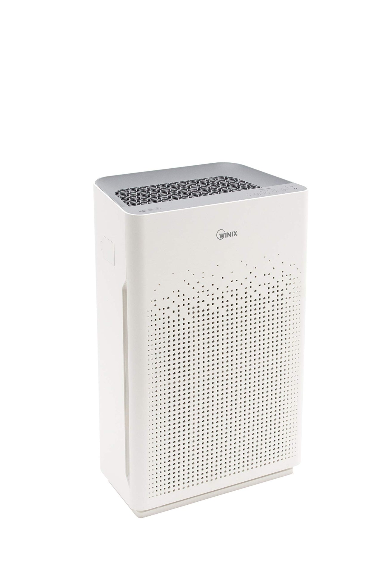 WINIX AM80 Air Purifier for Home Large Room Up to 1740 Ft² in 1 Hr With Air Quality Monitor, True HEPA, Advanced Odor Control Carbon Filter and Auto Mode, Captures Pet Allergies, Smoke, Dust Dark Gray