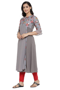 ALC Creation Women's Crepe Regular Kurta