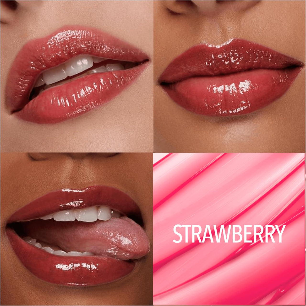 Blue Heaven Butter & Balm (15 Gm) Peptide based Tinted Lip Balm with SPF 20 PA++| Infused with Cupuacu Butter | Smoothing & Moisturizing | UVA/UVB Rays Protection | Strawberry