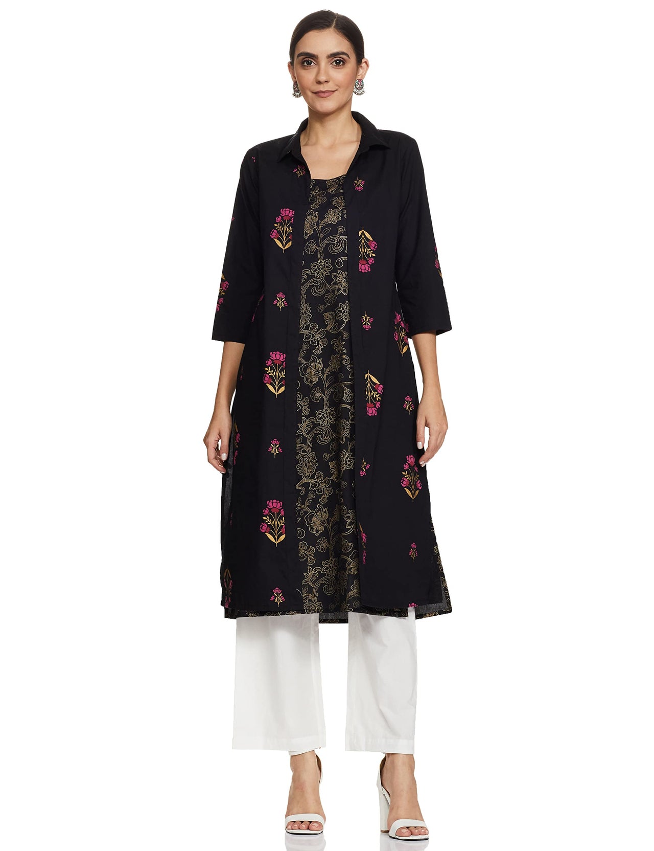 Amazon Brand - Myx Women's Cotton Salwar Suit