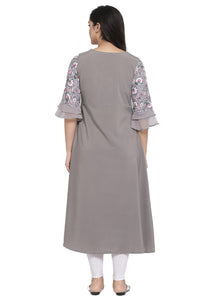 ALC Creation Women's Crepe Regular Kurta