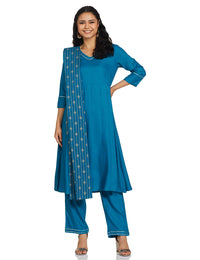 Amazon Brand - Myx Women's Rayon Salwar Suit