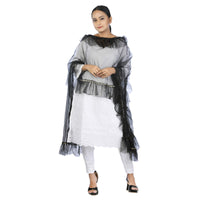 Traditions Bazaar Women's Starred Net Dupatta