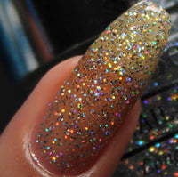 DeBelle Gel Nail Polish Shimmer Top Coat (Holo Shimmer Transparent Nail Paint)|Non UV - Gel Finish |Chip Resistant | Seaweed Enriched Formula| Long Lasting|Cruelty and Toxic Free| 8ml