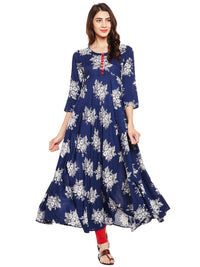 Tissu Women's Viscose Regular Kurta