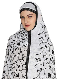 Akshar Llc Miss India Women's Chiffon Dupatta With Goodembroidery Work