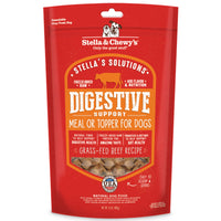 Stella & Chewy's Stellas Solutions Digestive Boost Grass-Fed Beef Dinner Morsels Freeze-Dried Raw, Protein Rich, Grain Free Dog Food 13 oz Bag