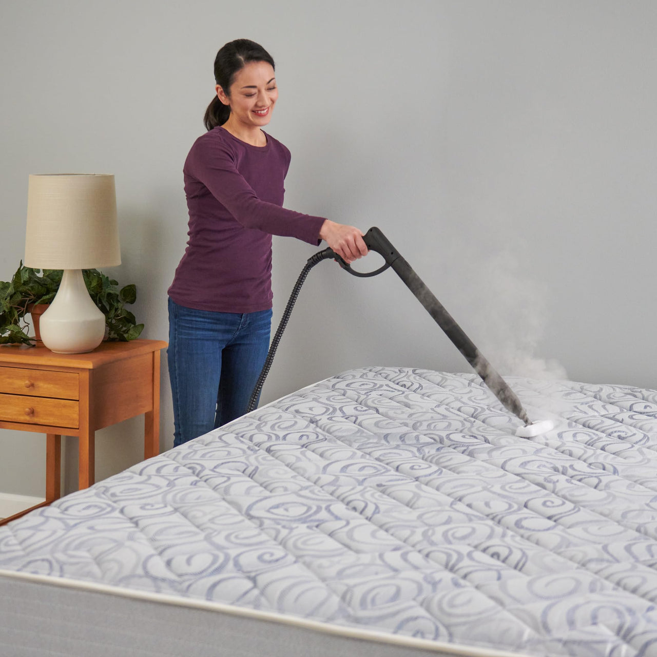 Wagner Spraytech C900054 905e AutoRight Multi-Purpose Steam Cleaner, 12 Accessories Included, Power Steamer for cleaning, Color May Vary 905 Steam
