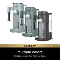 Ninja Pods & Grounds Specialty Single-Serve Coffee Maker, K-Cup Pod Compatible, Built-In Milk Frother, 6-oz. Cup to 24-oz. Travel Mug Sizes, Iced Coffee Maker, Glacier Blue, PB051GB
