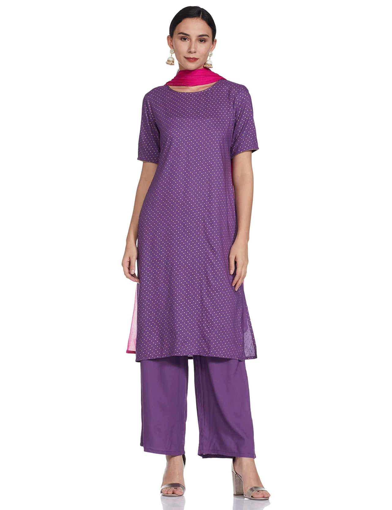 Amazon Brand - Tavasya Women's Rayon Salwar Suit