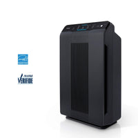 WINIX AM80 Air Purifier for Home Large Room Up to 1740 Ft² in 1 Hr With Air Quality Monitor, True HEPA, Advanced Odor Control Carbon Filter and Auto Mode, Captures Pet Allergies, Smoke, Dust Dark Gray