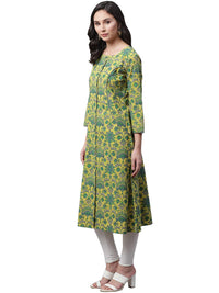 Vaamsi Women's Cotton Regular Kurta