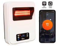Portable Space Heater with Humidifier, 1500-Watt DR-968H w/ Humidifer