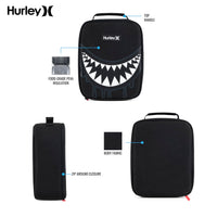 Hurley Men's Insulated Lunch Tote Bag O/S Black
