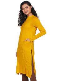 Amazon Brand - Myx Women Kurta Black