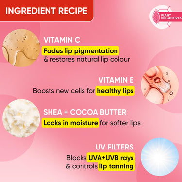 Dot & Key Gloss Boss Lip Duo | Strawberry Crush SPF 50 Lip Balm 12gm & Cocoa Mint SPF 50 Lip Balm 12gm | Sun Protected Tinted Lip Balm for Women | Fades Pigmentation | Moisturizes Dry & Flaky Lips