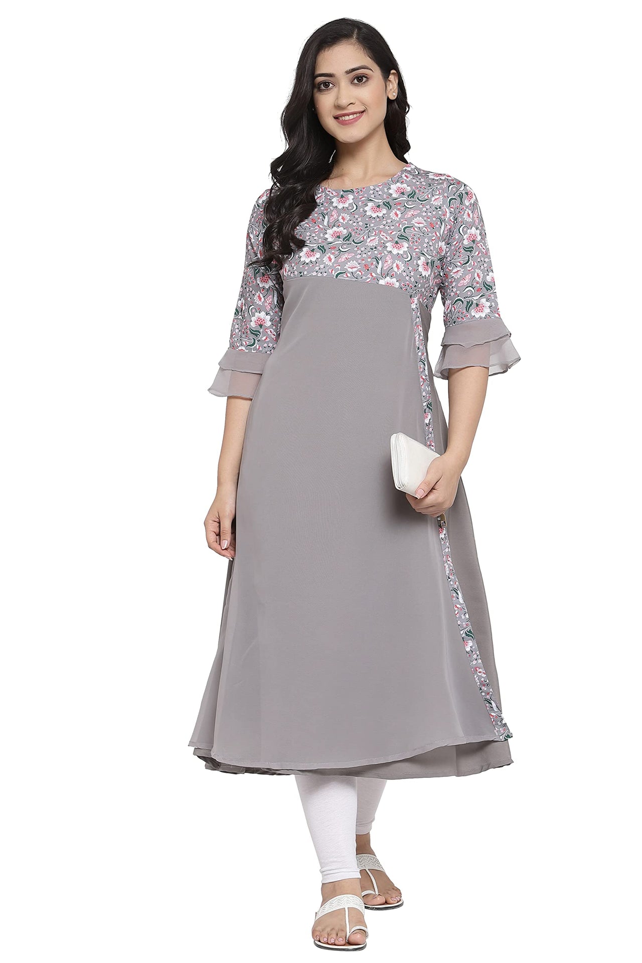 ALC Creation Women's Crepe Regular Kurta