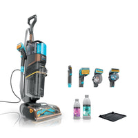 Shark EX201 CarpetXpert Upright Carpet, Area Rug & Upholstery Cleaner with StainStriker, Built-in Spot & Stain Cleaner, Perfect for Pets, Deep Cleaning & Tough Stain Removal, Carpet Shampooer, Cyan Shark CarpetXpert with StainStriker