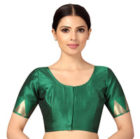 X3 Women's Polyester Short Sleeves Silky Saree
