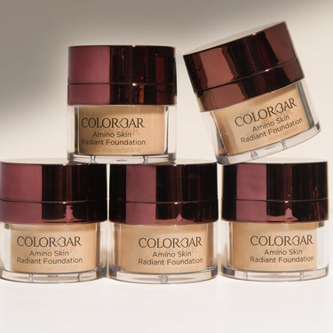 Colorbar Amino Skin Radiant Cream Foundation (Petal Fair 002, 15g) | Smooth and Satin finish | High-coverage | Suitable for all skin types