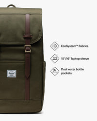 Herschel Supply Co. Retreat Backpack, Port, One Size
