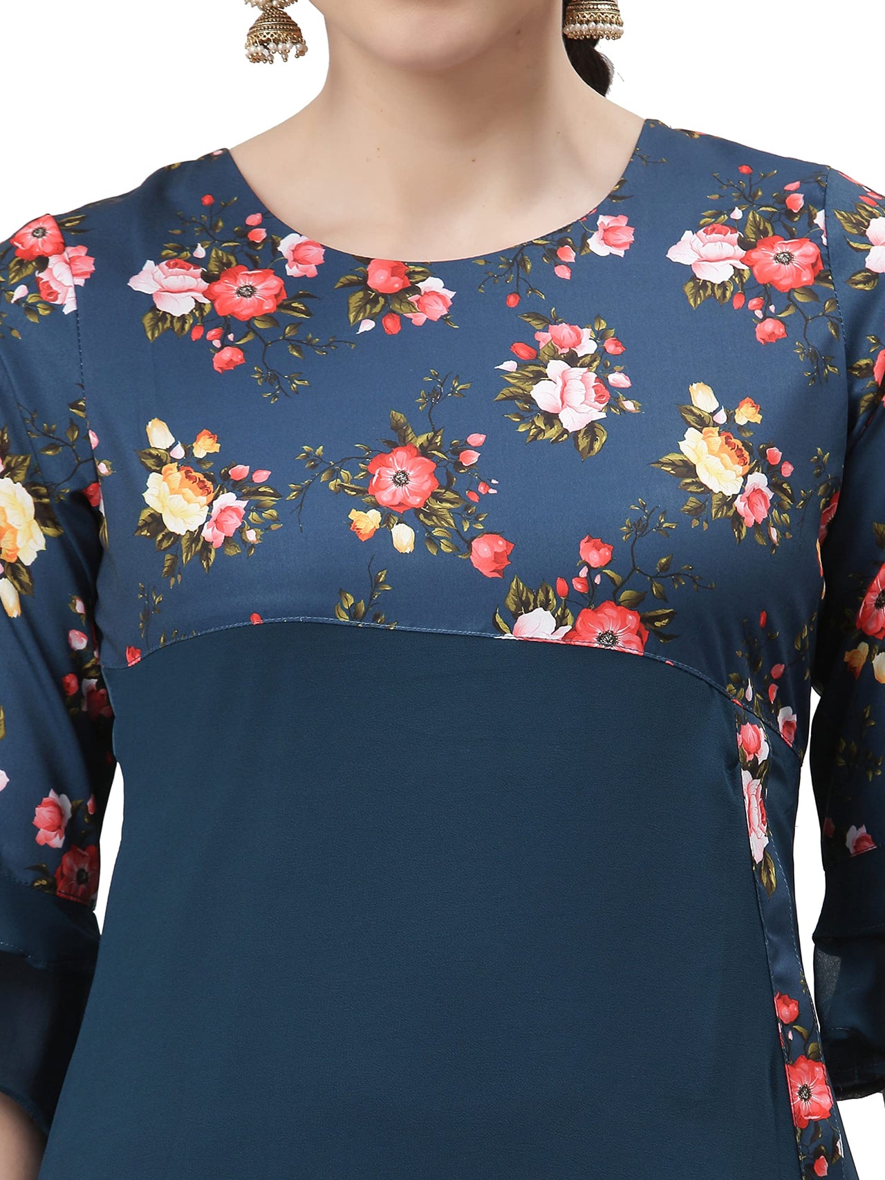 ALC Creation Women's Crepe Regular Kurta