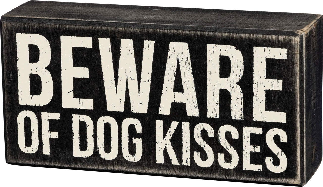 Primitives by Kathy Rustic Wooden Decor Sign - 'All you need is love...and dog' - Office/Farmhouse Decor, Dog Lovers Gift, 5" Love And A Dog