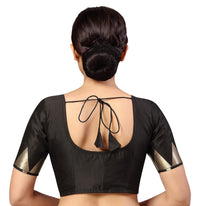 X3 Women's Polyester Short Sleeves Silky Saree