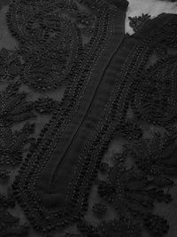 Ada Lucknowi Hand Embroidered Chikankari Women's Georgette Kurta Kurti with Slip