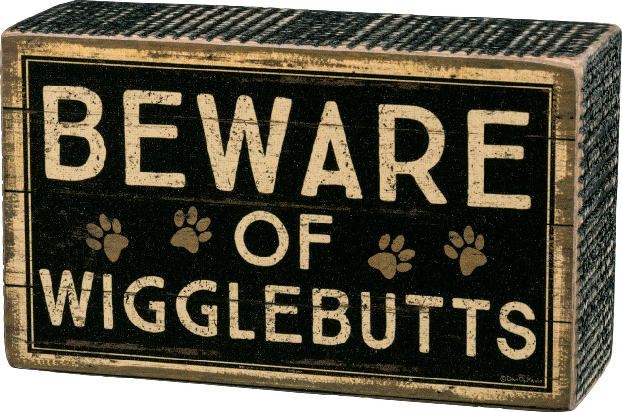 Primitives by Kathy Rustic Wooden Decor Sign - 'All you need is love...and dog' - Office/Farmhouse Decor, Dog Lovers Gift, 5" Love And A Dog