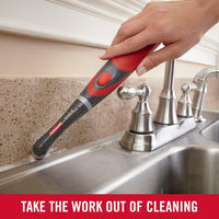 Rubbermaid Reveal Power Scrubber 18-Piece Kit, Cordless Electric Battery Powered Scrub Brush, Water Resistant, for Home/Kitchen/Bathroom/Grout/Tile/Shower/Tub Power Scrubber Ultimate Kit