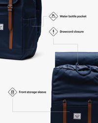 Herschel Supply Co. Retreat Backpack, Port, One Size
