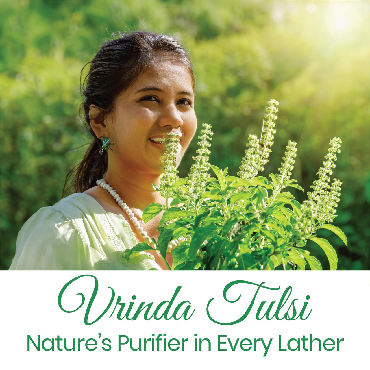 Raissa Bath Soap, 85g (Pack of 6) Vrinda Tulsi, Haldi Chandan, Sandal Raja | Alcohol-Free Fragrance | No Harsh Chemicals