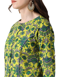 Vaamsi Women's Cotton Regular Kurta