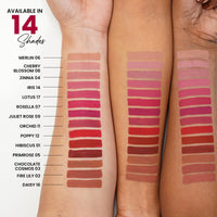 Parul Garg Beauty Silk Matte Liquid Lipstick | Long-Lasting & Smudge-Proof | Soft Matte Finish | Vegan & Clean Beauty | Hydrates with Shea Butter & Vitamin E | Shade: Chocolate Cosmos 03 - Deep Brown, 3ml