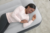 SleepLux Durable Inflatable Air Mattress with Built-in Pump, Pillow and USB Charger King 22