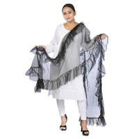 Traditions Bazaar Women's Starred Net Dupatta