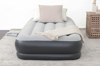 SleepLux Durable Inflatable Air Mattress with Built-in Pump, Pillow and USB Charger King 22