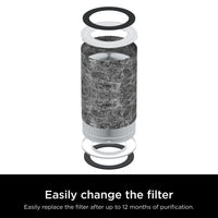Shark Air Purifier for Home, Office, and Bedroom, Clean Sense Technology, HEPA Air Filter, 1200 Sq Ft, Captures 99.98% of Particles, Pet Dander, Pollutants, Dust, Smoke, Allergens & Smells, HP202 Black 1200 Sq. Ft.