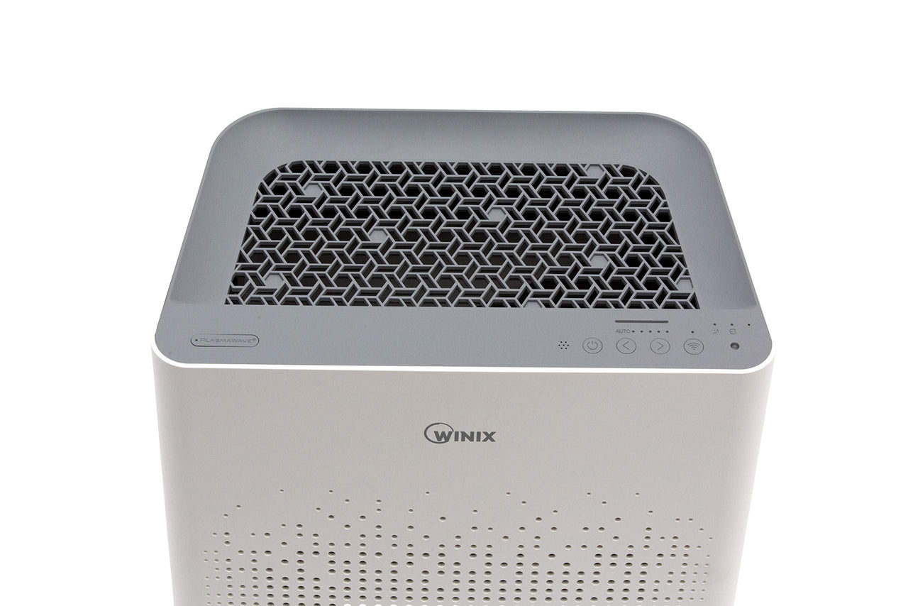 WINIX AM80 Air Purifier for Home Large Room Up to 1740 Ft² in 1 Hr With Air Quality Monitor, True HEPA, Advanced Odor Control Carbon Filter and Auto Mode, Captures Pet Allergies, Smoke, Dust Dark Gray