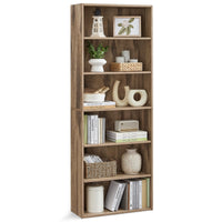 VASAGLE Bookshelf, 23.6 Inches Wide, 4-Tier Open Bookcase with Adjustable Storage Shelves, Floor Standing Unit, Cloud White ULBC164T14 1 Pack 4 Tiers (23.6