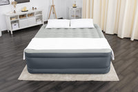SleepLux Durable Inflatable Air Mattress with Built-in Pump, Pillow and USB Charger King 22