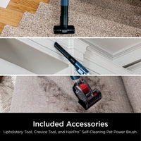 Shark POWERDETECT Upright Vacuum Cleaner with HEPA Filter, Heavy Duty Vacuum with Powerful Suction for Pet Hair Pickup, DuoClean Technology, Powered Lift-Away, Ideal for Carpets & Hardfloors, AZ4002 AZ4002 PowerDetect w/ Odor Neutralizer