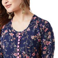 Tissu Women's Viscose Regular Kurta