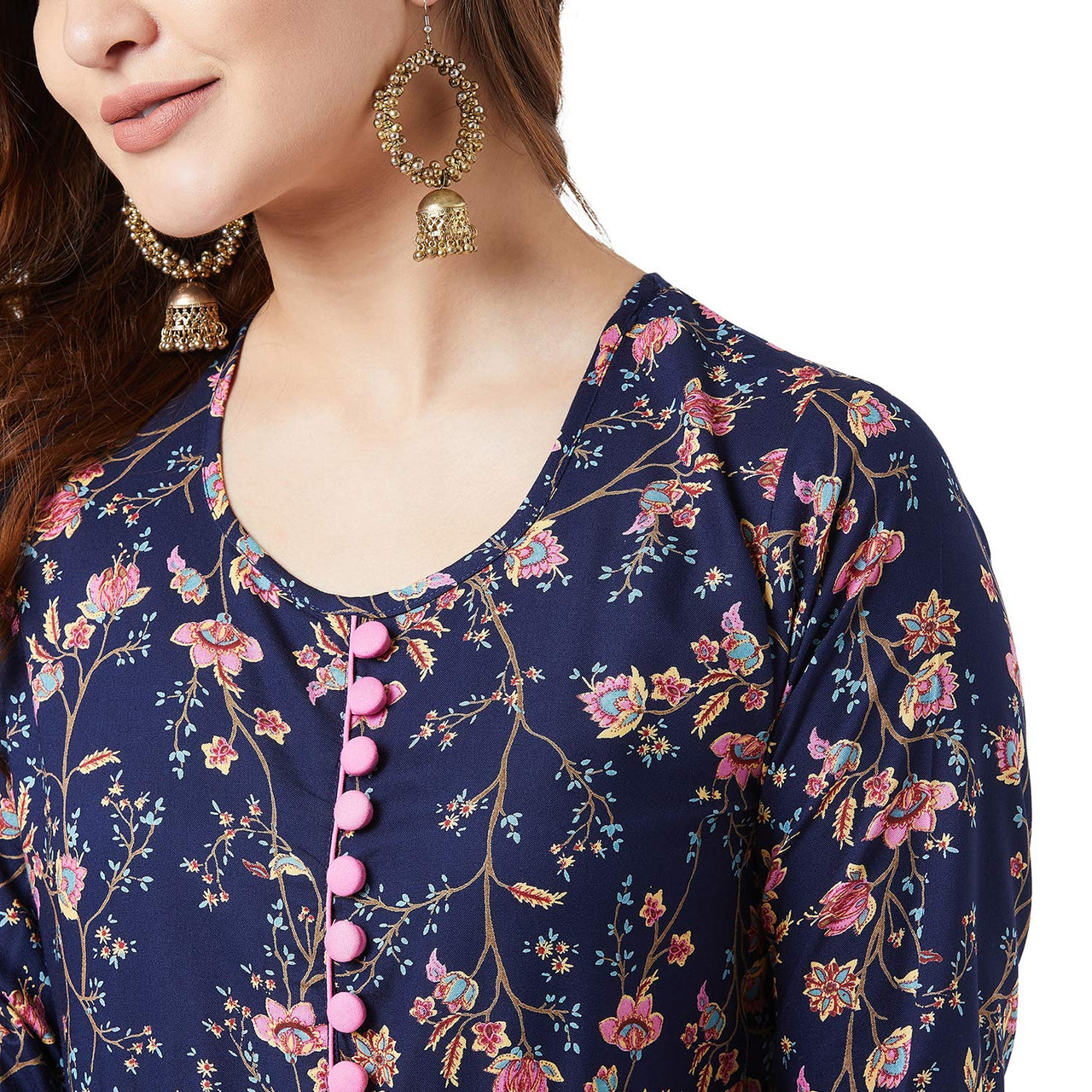 Tissu Women's Viscose Regular Kurta