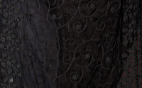 AKSHAR LLC Miss India Women's Chiffon Dupatta With Karachi Embroidery Work_2.30mtr