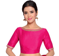 X3 Women's Silk Half Sleeve Blouse