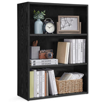 VASAGLE Bookshelf, 23.6 Inches Wide, 4-Tier Open Bookcase with Adjustable Storage Shelves, Floor Standing Unit, Cloud White ULBC164T14 1 Pack 4 Tiers (23.6
