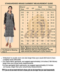 Ada Hand Embroidered Women's Georgette Lucknowi Chikankari Kurta with Slip A90397 White